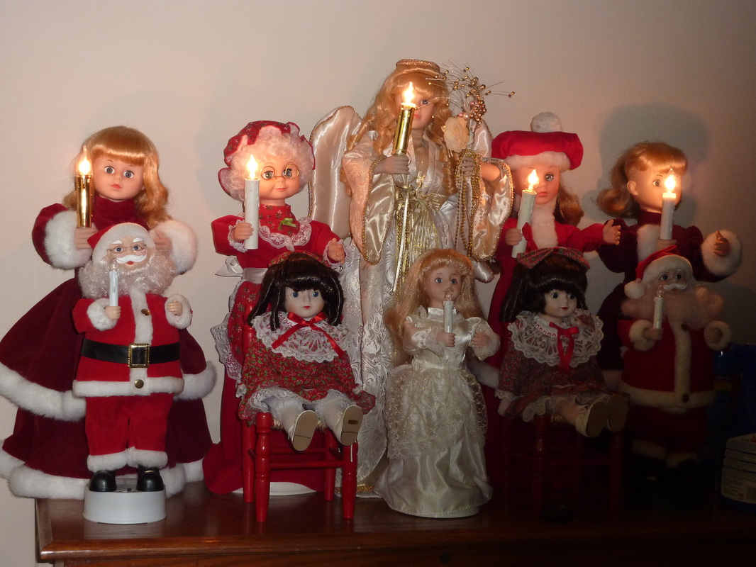 rennoc animated christmas dolls